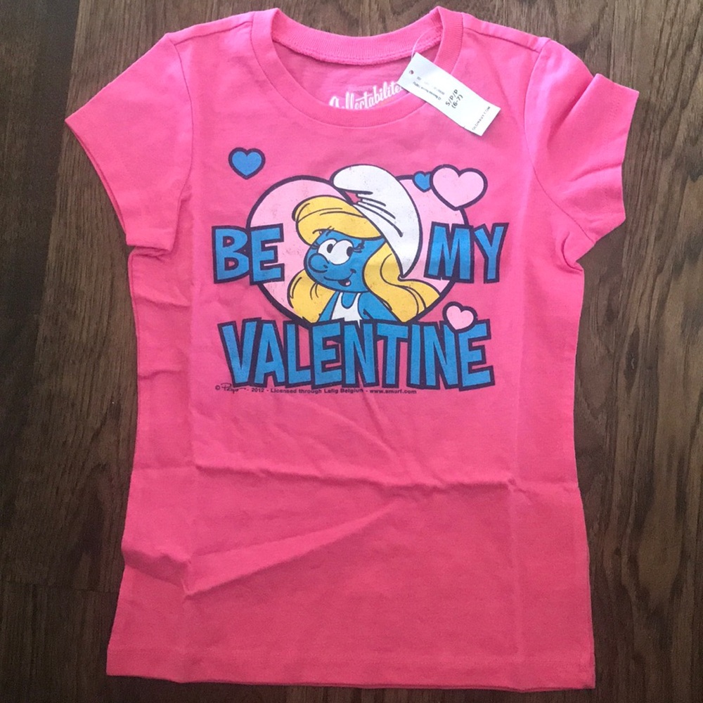 Girls Smurfette collectible t-shirt small
